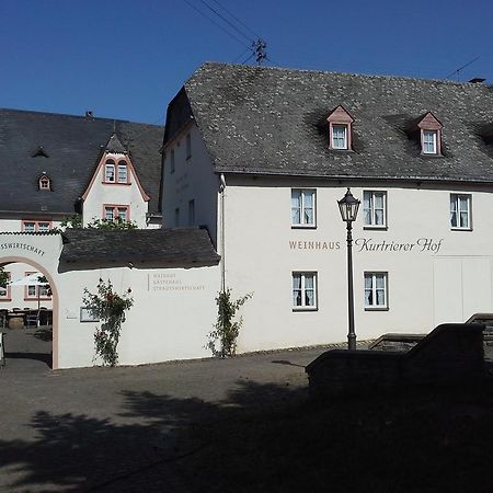 Weinhaus Kurtrierer Hof Hotel Leiwen Buitenkant foto